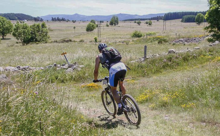 Photo Tour de Pays VTT Ardèche Hautes Vallées (étape 1) : de Saint-Agrève à Rochepaule