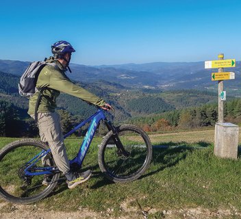 Tour de Pays VTT Ardèche Hautes Vallées (étape 1) : de Saint-Agrève à Rochepaule
