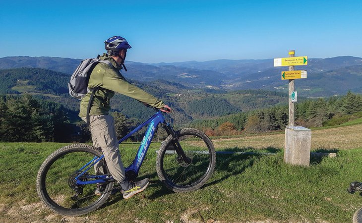 Photo Tour de Pays VTT Ardèche Hautes Vallées (étape 1) : de Saint-Agrève à Rochepaule