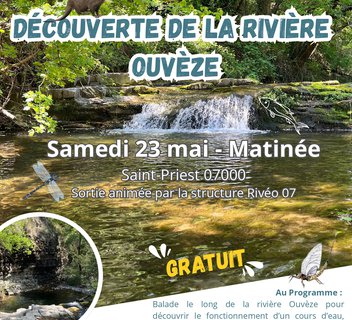 Photo Animation nature - Découverte de la rivière Ouvèze