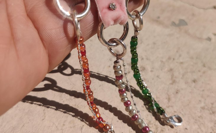 Photo Animation "bracelet velours"
