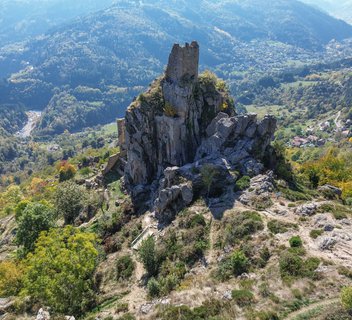 Photo Randonnée de Rochebonne aux éoliennes