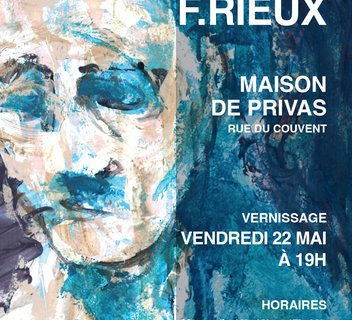 Photo Vernissage de l'exposition de peinture de François Rieux