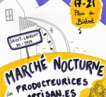 Photo Marché estival semi-nocturne