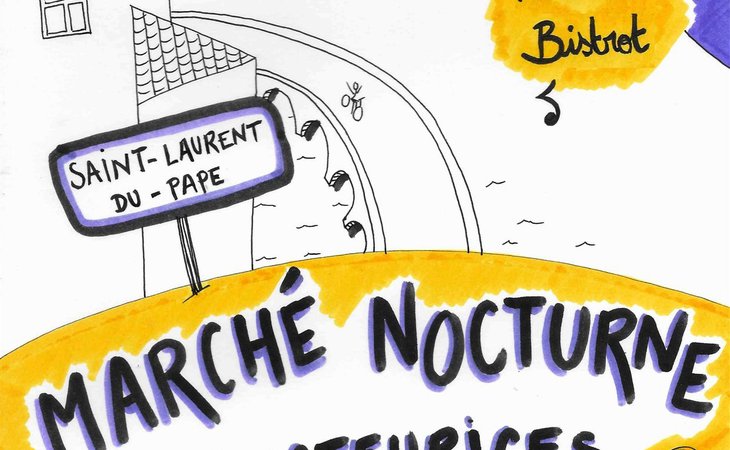 Photo Marché estival semi-nocturne