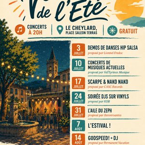Les vendredis de l'été : Démo de danses Hip-Salsa