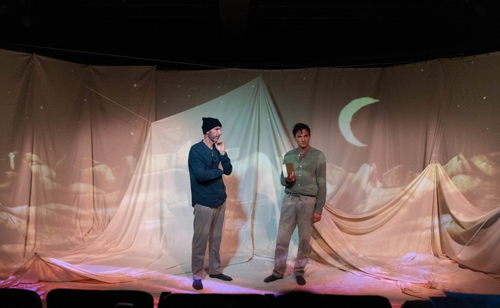 Photo Spectacle de théâtre "Théodore Monod : cueillir une fleur, c'est déplacer une étoile"