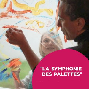 Vernissage de l'exposition "La Symphonie des palettes" (œuvres collectives et intergénérationnelles)