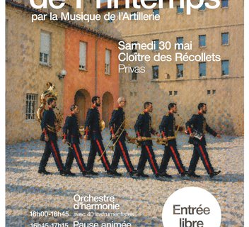 Photo Notes de Printemps par la Musique de l'Artillerie de Lyon