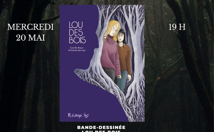 Photo Rencontre avec l'autrice de BD Violette Bernad