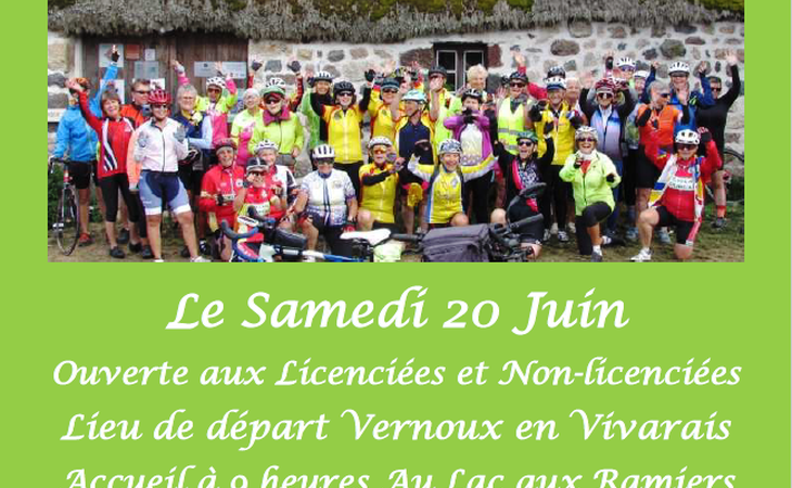Photo Randonnée cyclotouristique "Journée féminine du CODEP-07" (édition #8)