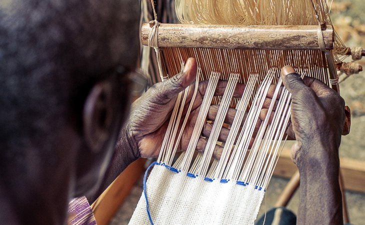 Photo Rencontre avec les tisserands de Côte d'Ivoire