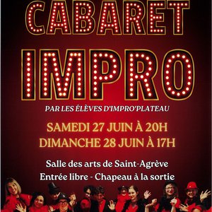 Cabaret Impro par Les élèves d'Impro'Plateau