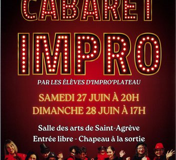 Photo Cabaret Impro par Les élèves d'Impro'Plateau