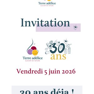 30 ans de Terre Adélice