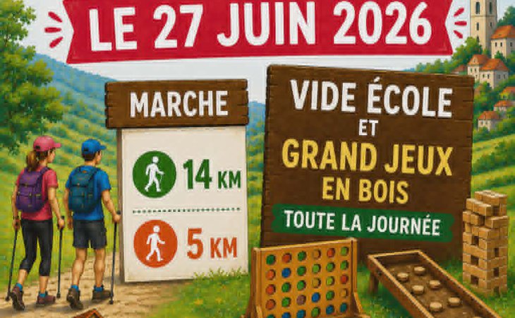 Photo Marches, vide-école et jeux en bois