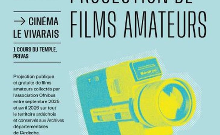 Photo Projection de films amateur