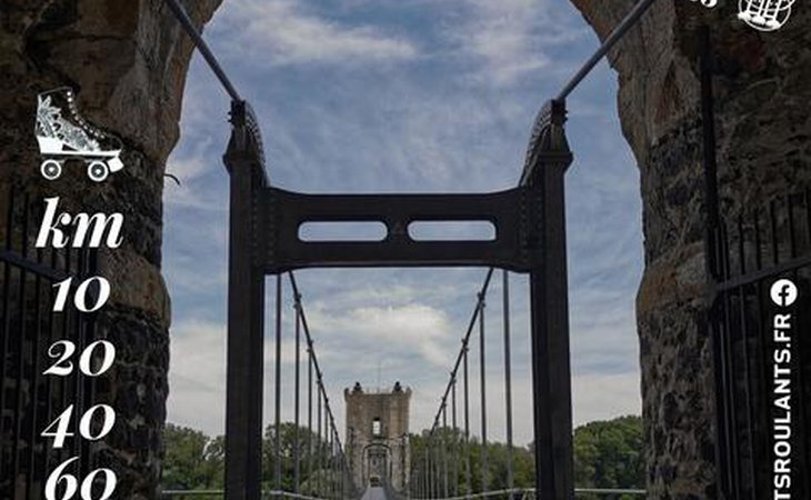 Photo Rand'aura des nougats roulants : départ du Pouzin