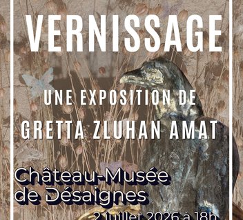 Photo Vernissage de Gretta Zluhan Amat
