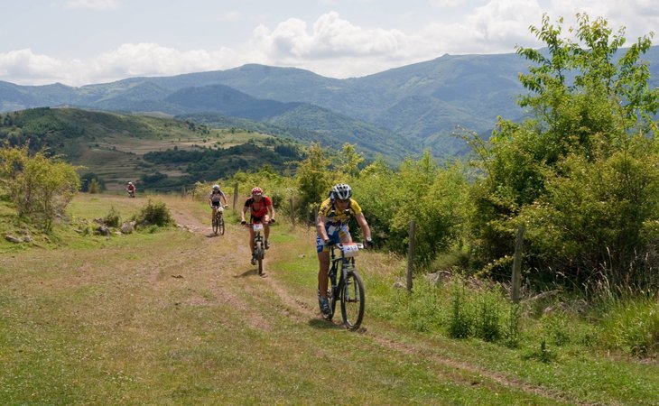 Photo Tour de Pays VTT Ardèche Hautes Vallées (étape 1) : de Saint-Agrève à Rochepaule