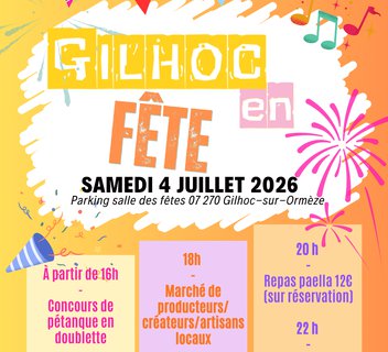 Photo Gilhoc en fête