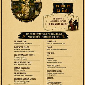 "Marché du Chabrioux" : petit marché au camping Le Chabrioux