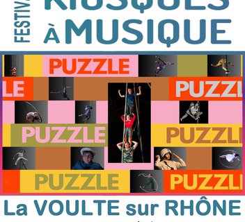 Photo Festival "Kiosques à musique" #38 - Interventions d'artistes circassiens du collectif "Puzzle"