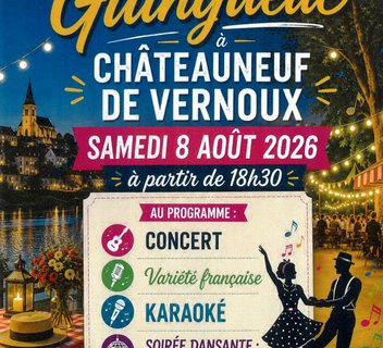 Photo Soirée "Guinguette" (soirée dansante avec concert et karaoké)
