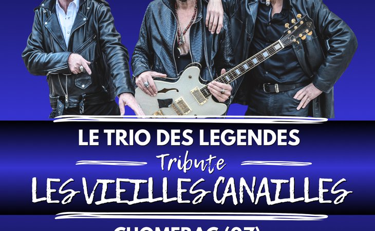 Photo Concert : Le Trio des Légendes - Tribute les Vielles Canailles