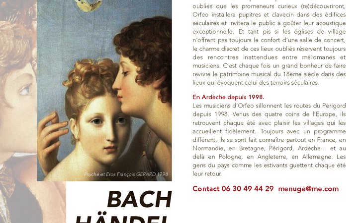 Photo Concert de musique classique "Flûte à bec et clavecin"