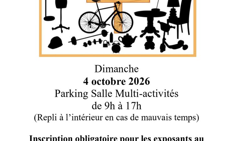 Photo VIDE GRENIER