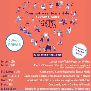 Soirée de lancement des semaines d'information en santé mentale