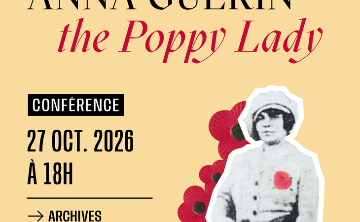 Photo Conférence "Anna Guérin, the Poppy Lady"