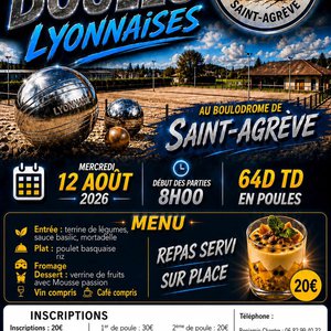 Concours de boules lyonnaises