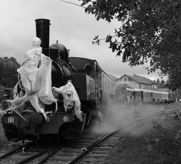 Photo Le Train Halloween