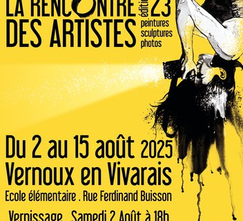 Photo Vernissage de l'exposition "La Rencontre des Artistes" (édition #23)