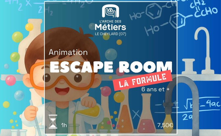 Photo Escape room "La formule"