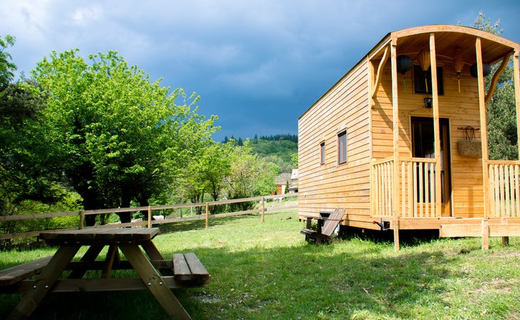 Photo Le Petit Rias - roulotte "Petit Bois"