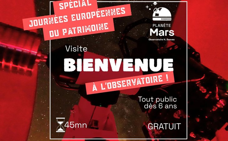Photo Journée Européenne du Patrimoine : visite de Planète Mars