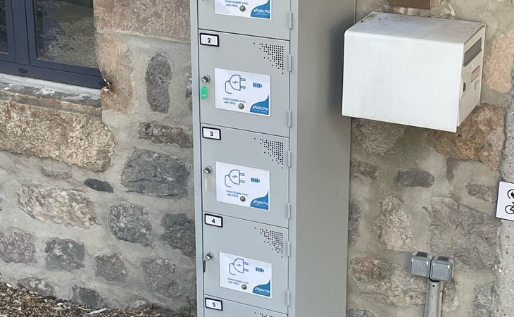 Photo Casiers de recharge VAE – Le Cheylard