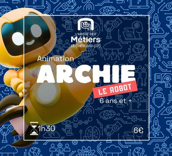 Photo Archie le robot