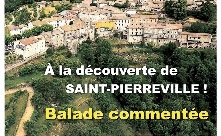Photo Balade commentée "À la découverte de Saint-Pierreville"