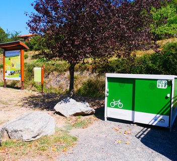 Point de recharge VAE - Vélo box au Pont de Chervil