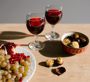 Photo Marché nocturne "châtaignes et vin"