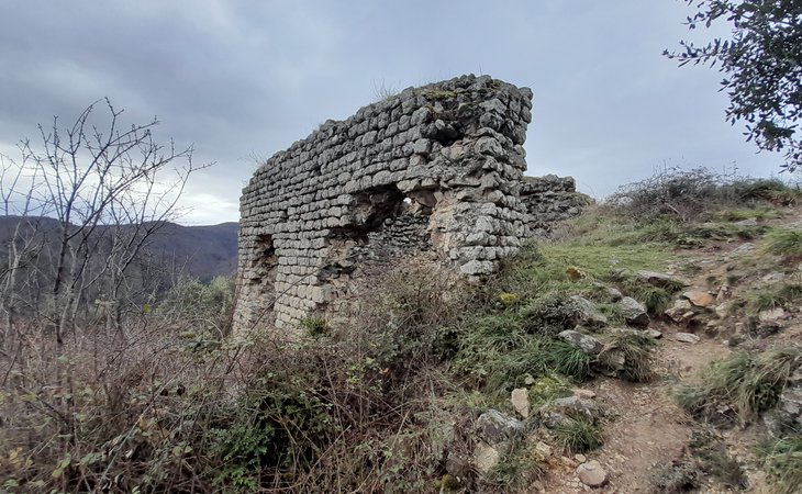 Photo Les ruines du Château de Montagut