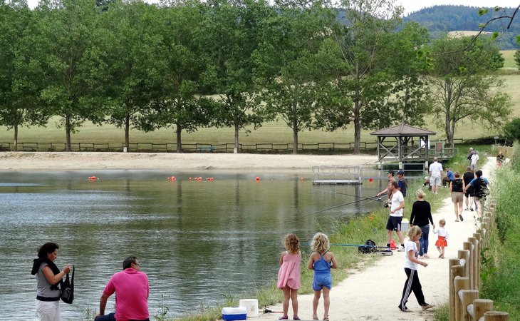 Photo "Reboule de la pêche" - Concours de pêche à la grosse truite