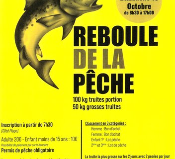 Photo "Reboule de la pêche" : concours de pêche à la truite