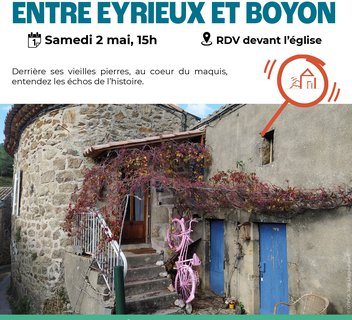 Photo Visite-découverte "Saint-Vincent-de-Durfort, entre Eyrieux et Boyon"