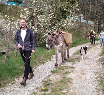 Estelle Brodeur (Ânes sans frontières) - Hikes with donkeys