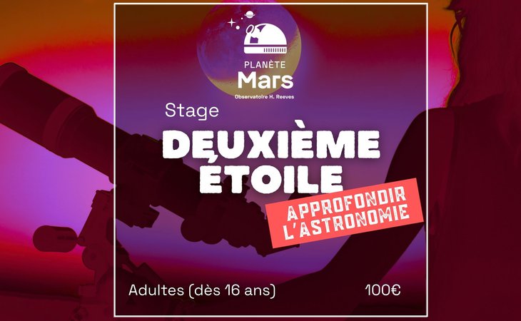 Photo Stage Deuxième Étoile : Approfondir l'astronomie